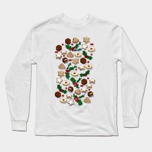 Christmas Treats and Cookies Long Sleeve T-Shirt